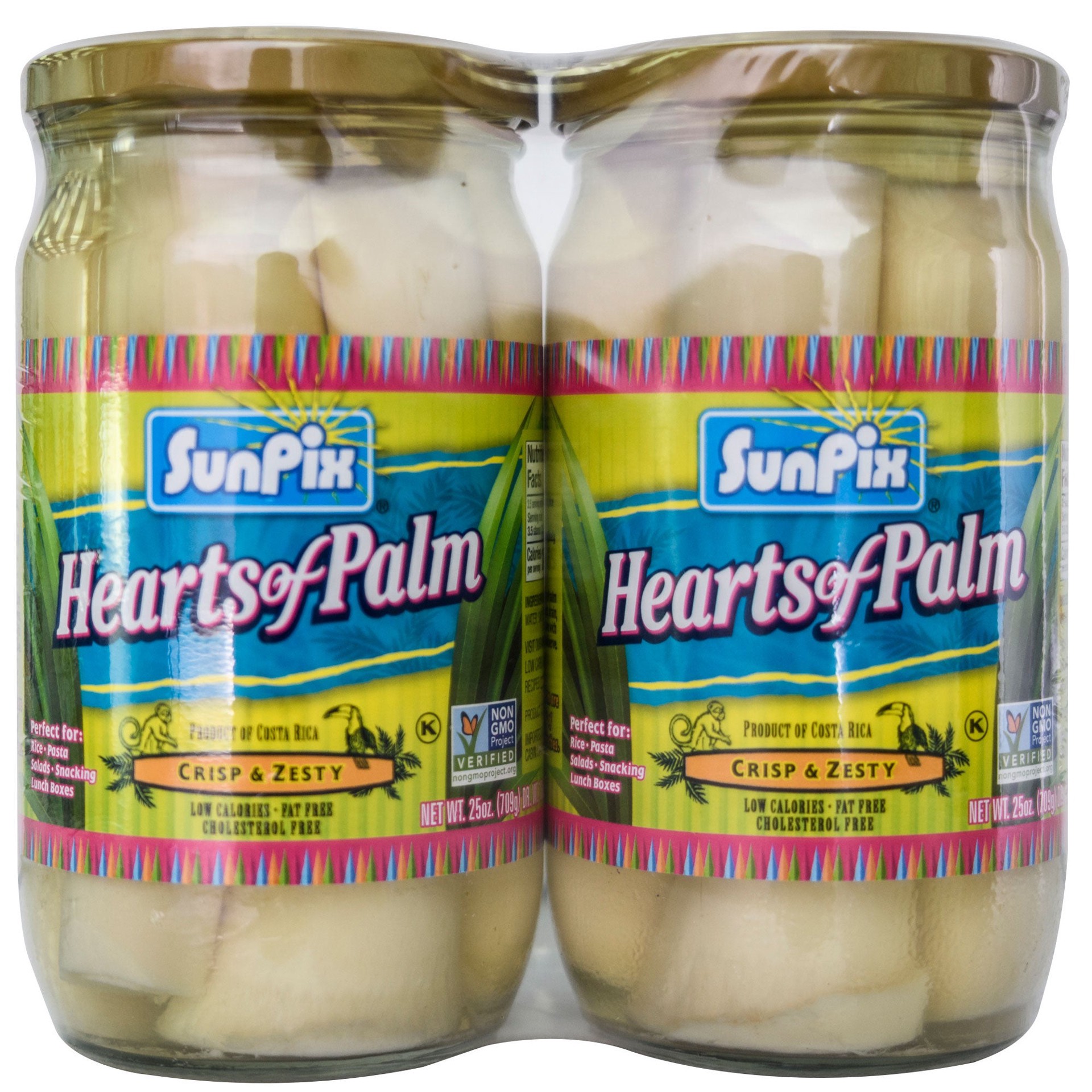 slide 1 of 2, Sunpix Hearts of Palm, 25 oz, 2 count, 