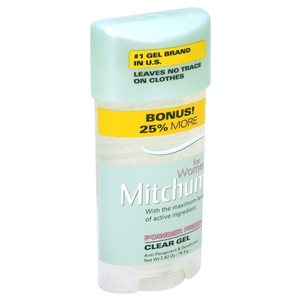 slide 1 of 1, Mitchum Women Clinical Anti-Perspirant & Deodorant Soft Solid Powder Fresh, 1.6 oz