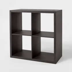 4 Cube Organizer Black Oak - Brightroom™