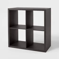 4 Cube Organizer Black Oak - Brightroom™