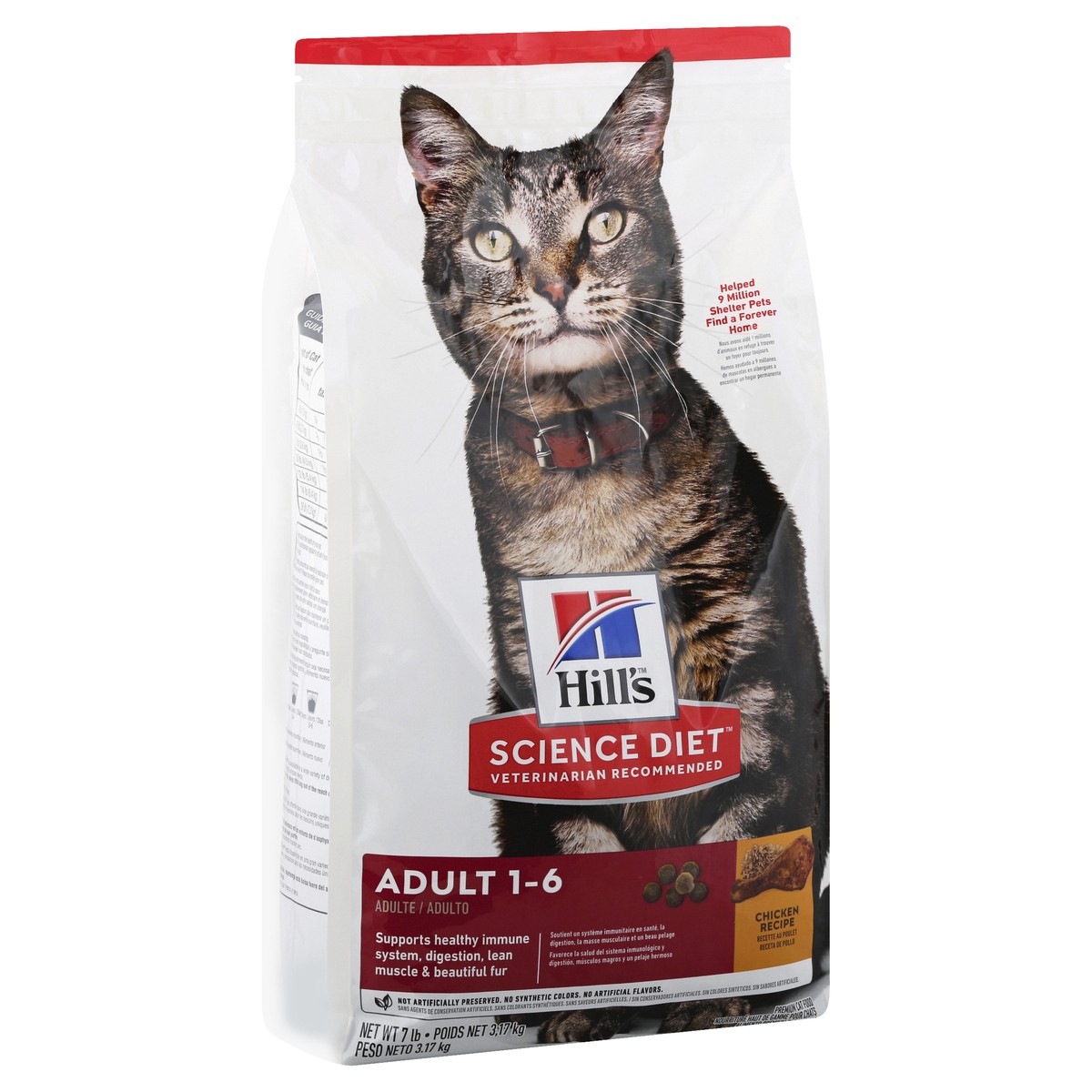 slide 6 of 9, Science Diet Cat Food 7 lb, 7 lb