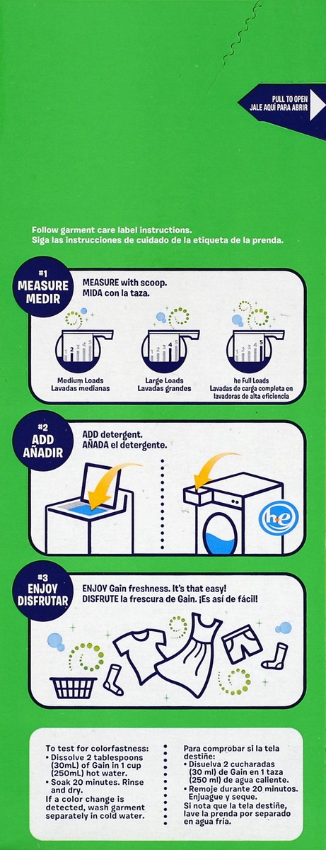 slide 2 of 5, Gain Detergent 100 oz, 100 oz