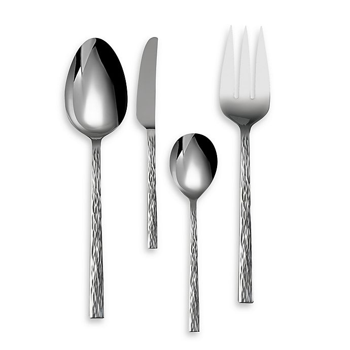 slide 1 of 1, Vera Wang Wedgwood Hammered Hostess Set, 4 ct