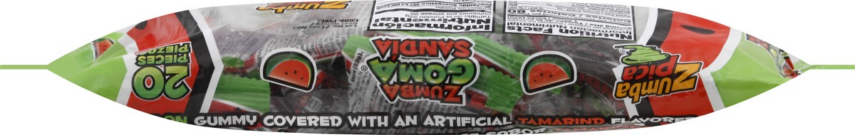 slide 6 of 12, Zumba Pica Goma Gummy Tamarind Watermelon Candy 20 ea, 20 ct
