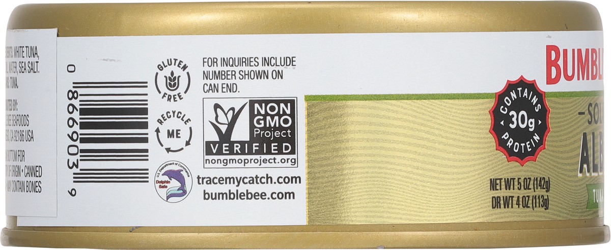 slide 3 of 9, Bumble Bee Prime Solid White Albacore Tuna in Olive Oil 5 oz, 5 oz