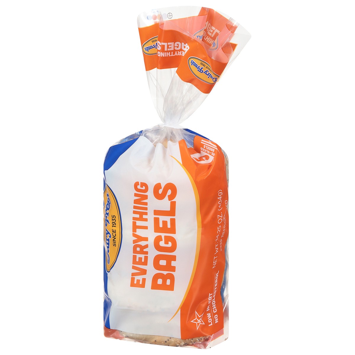 slide 9 of 9, Dairy Fresh Everything Bagels 5 ea, 5 ct