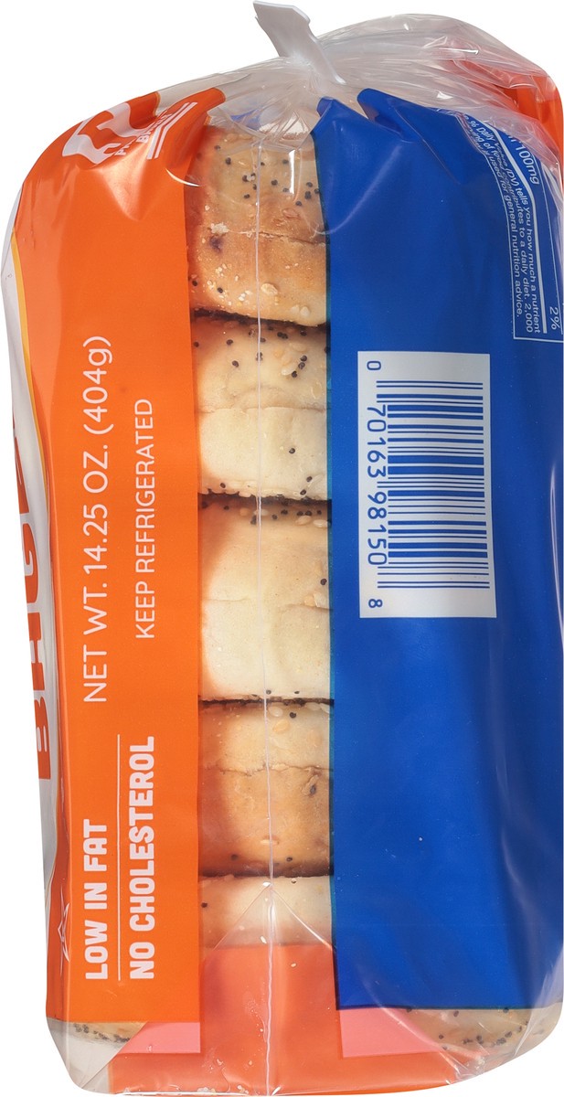 slide 3 of 9, Dairy Fresh Everything Bagels 5 ea, 5 ct
