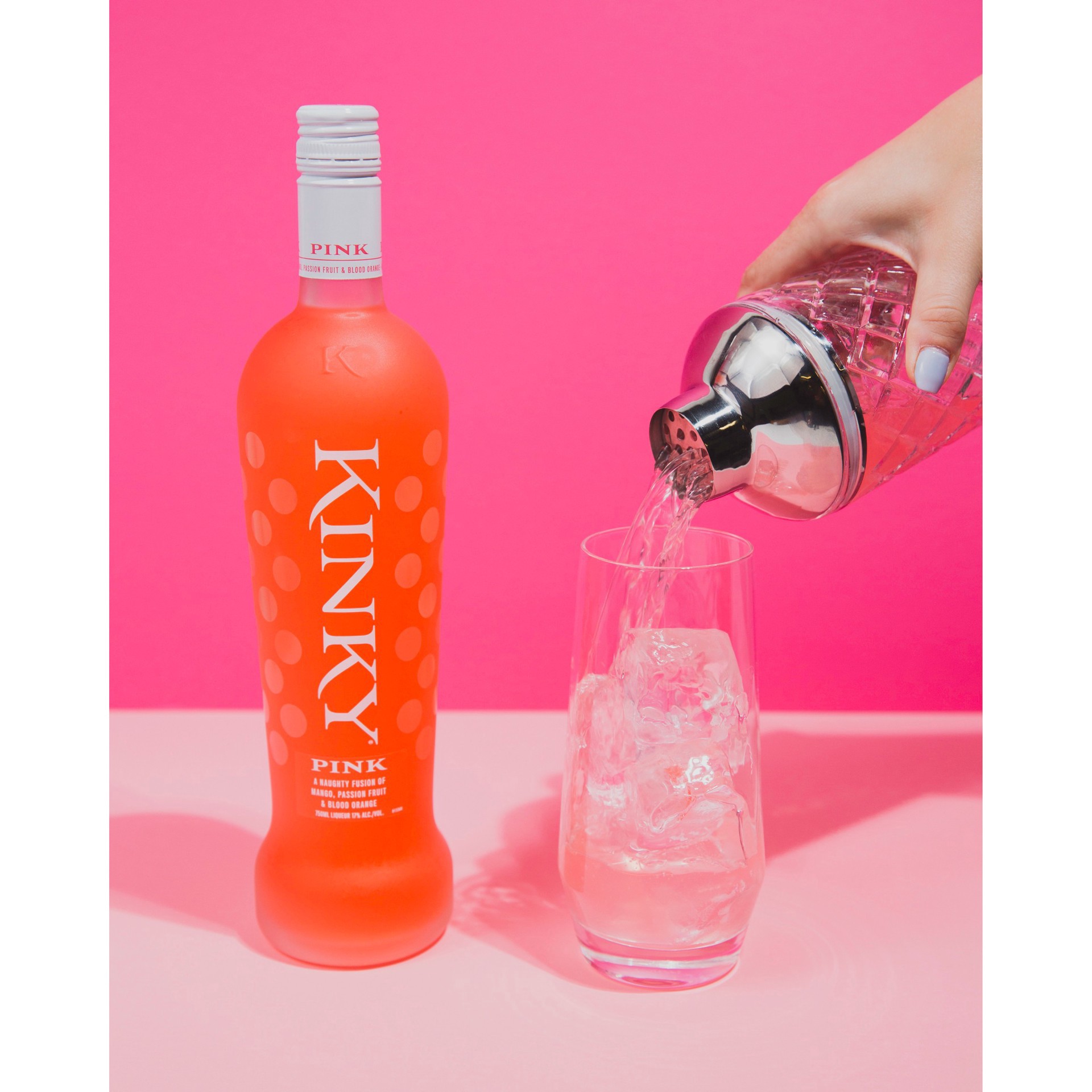 slide 18 of 65, Kinky Pink Liqueur, 750 ml