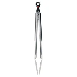 OXO SoftWorks Tongs - Silver, 12 in