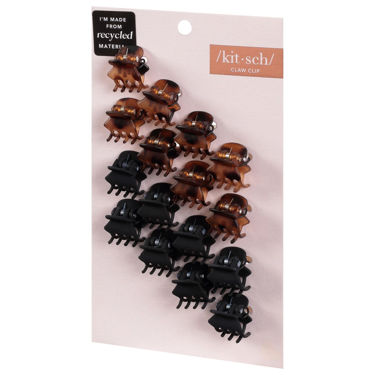 slide 6 of 9, Kitsch Recycled Plastic Claw Clips 16 ea, 16 ct