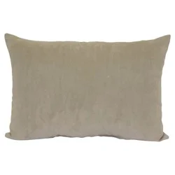 Brentwood Decorative Pillow, Cheyenne Feather Grey, 14 in x 20 in
