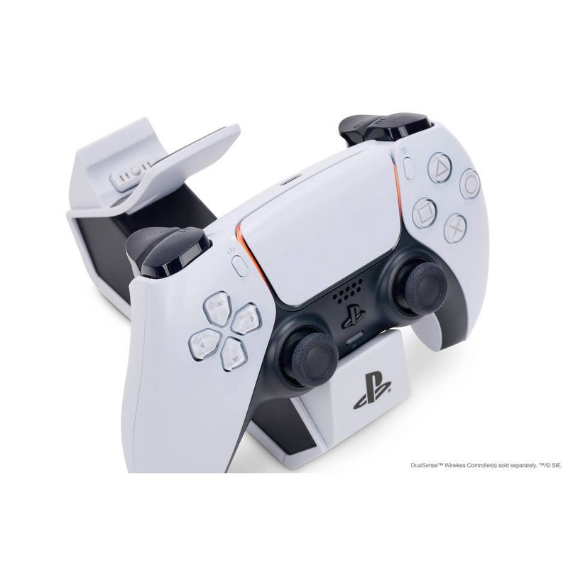 slide 5 of 8, PowerA Twin Charging Station for PlayStation 5 DualSense Controller, 1 ct