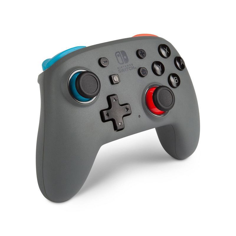 slide 2 of 11, PowerA Enhanced Nano Wireless Controller for Nintendo Switch - Gray, 1 ct