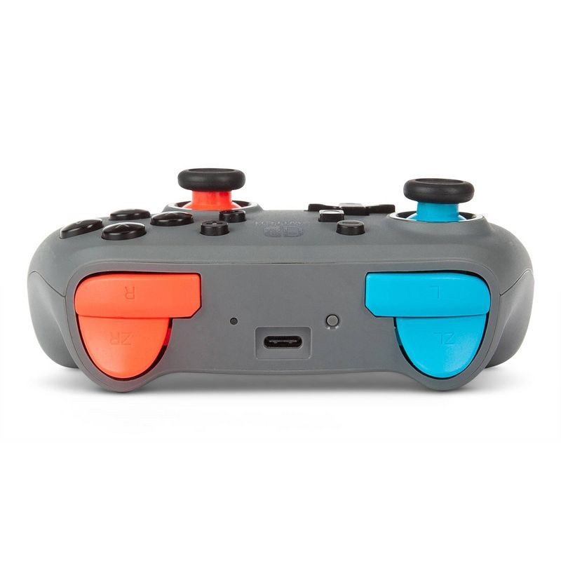 slide 5 of 11, PowerA Enhanced Nano Wireless Controller for Nintendo Switch - Gray, 1 ct