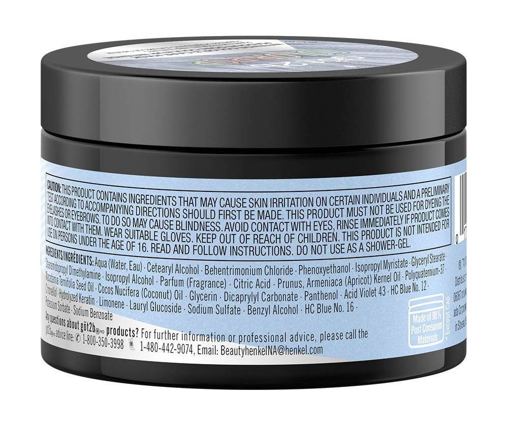 slide 7 of 8, Got2B Color Pop Semi-Permanent Hair Color Mask - Silver - 5.1 fl oz, 5.1 fl oz