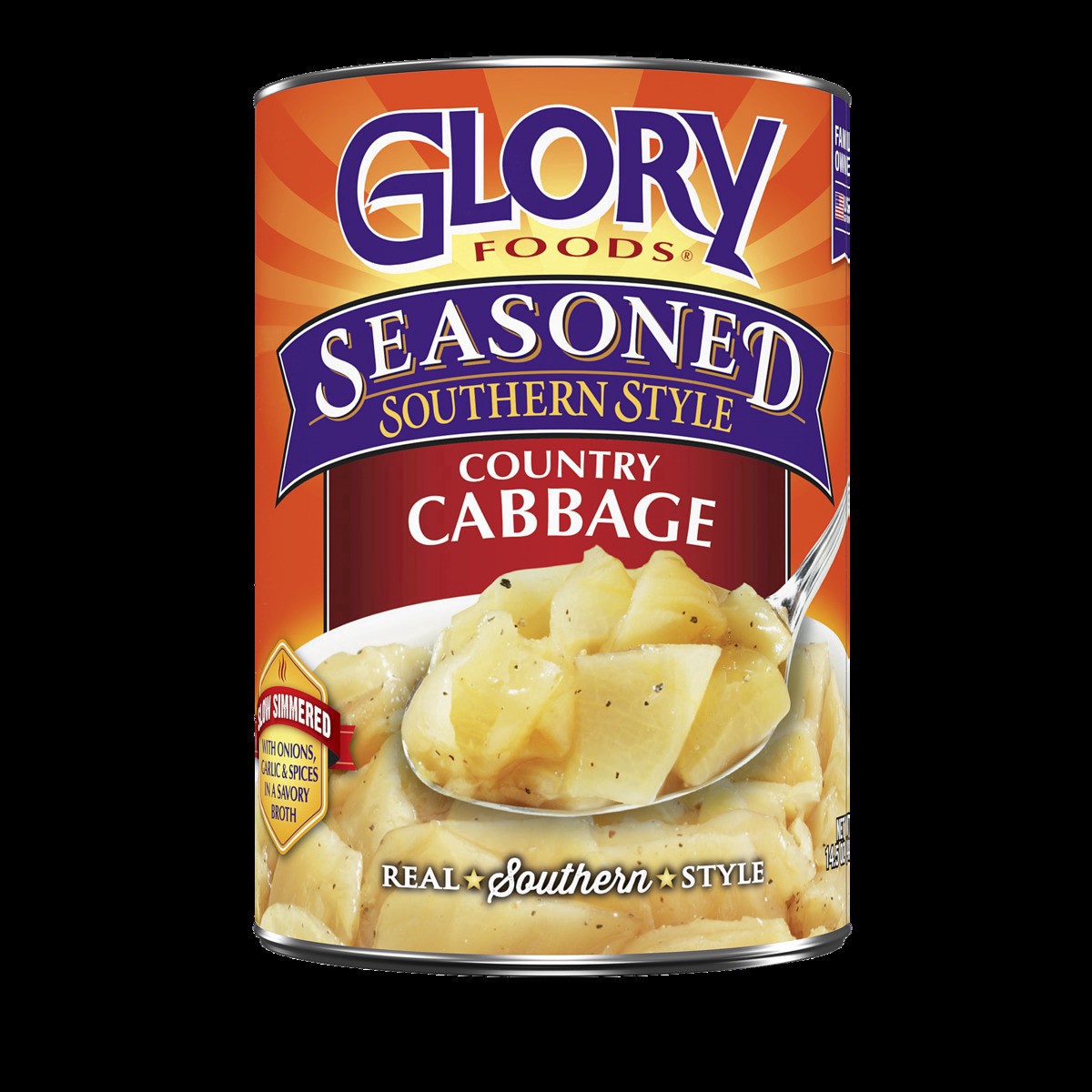 slide 7 of 9, Glory Foods Glory Country Style Cabbage, 15 oz