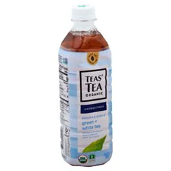 Teas Tea Unsweetened Green + White Tea Smooth & Subtle - 16.9 Fl. Oz.