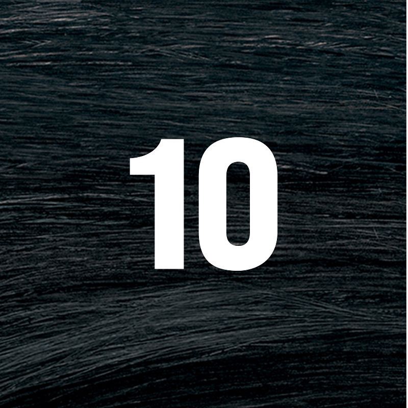 slide 2 of 12, Revlon ColorSilk Permanent Hair Color with Bond Repair Complex - 10 Black - 4.4 fl oz, 4.4 fl oz