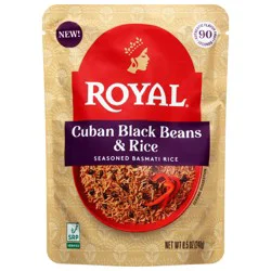 Royal Cuban Black Beans & Rice Basmati Rice 8.5 oz