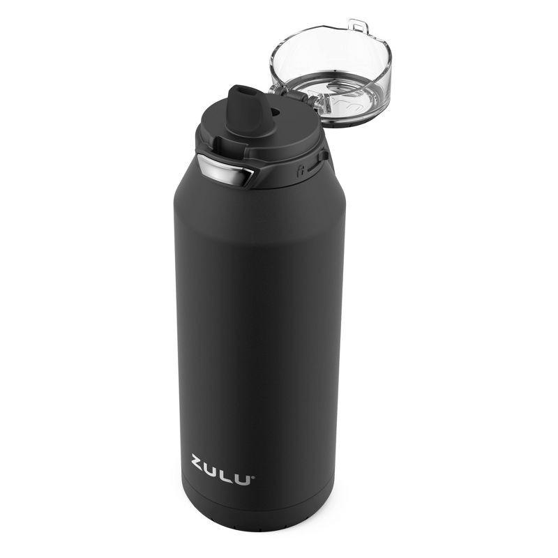 slide 2 of 7, Zulu Swift 32oz Stainless Steel Water Bottle - Black, 32 oz