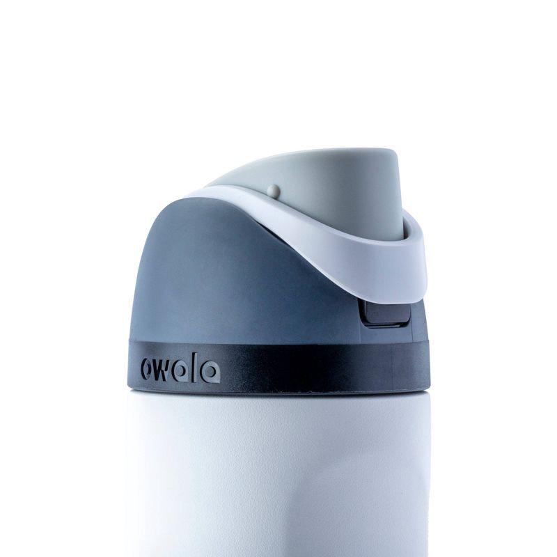 slide 5 of 5, Owala 24oz FreeSip Stainless Steel Water Bottle - Sleek, 24 oz