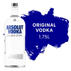 Absolut Original Vodka 1.75L, 80 Proof