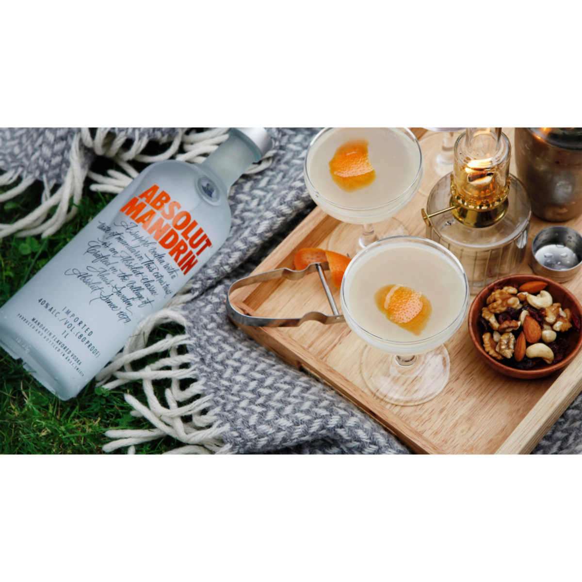 slide 6 of 6, Absolut Mandrin Vodka, 1 liter