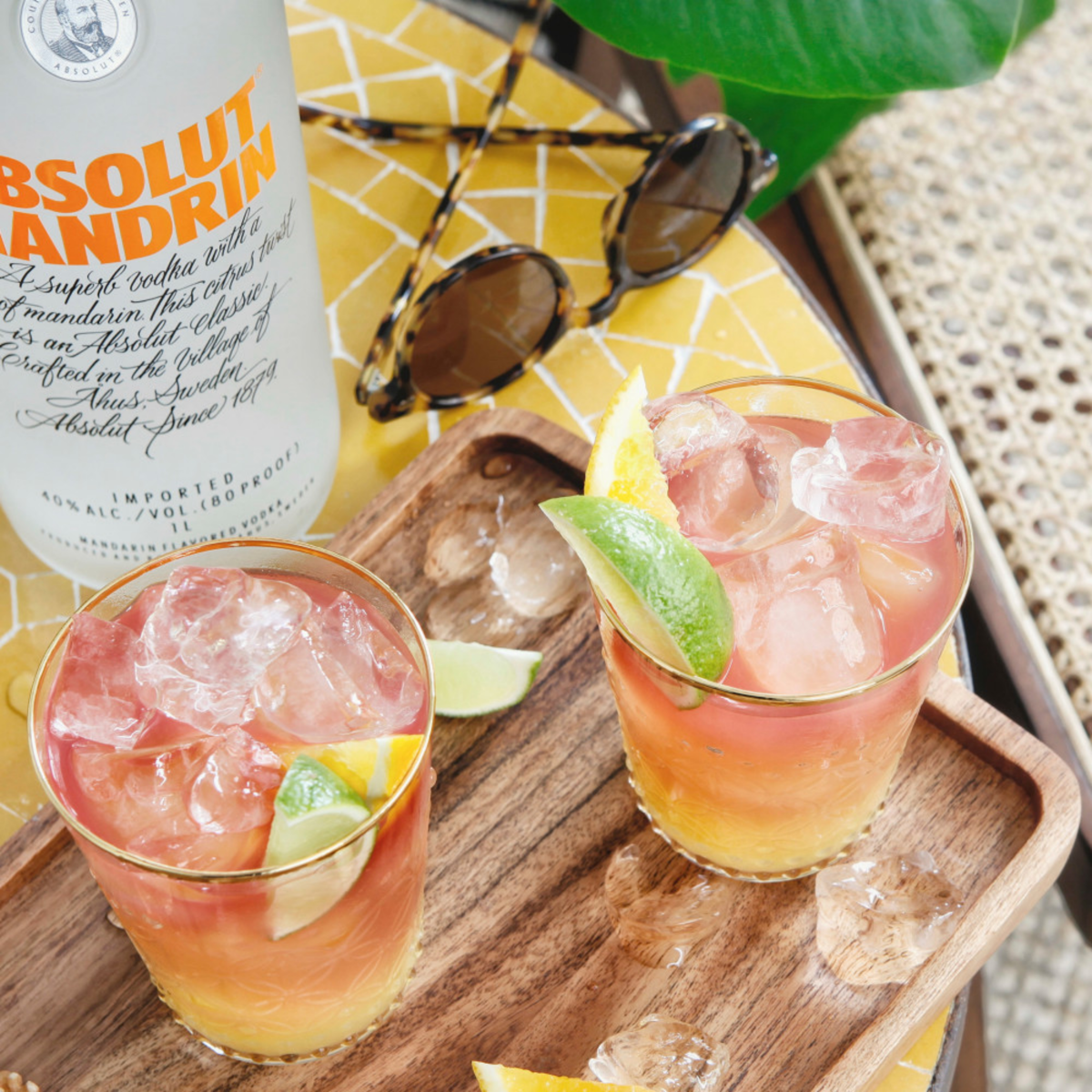 slide 4 of 6, Absolut Mandrin Vodka, 1 liter