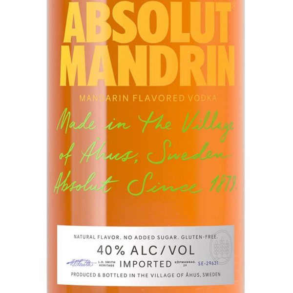 slide 2 of 21, Absolut Mandrin Vodka, 1 liter
