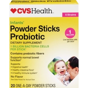 slide 1 of 1, CVS Health Infants' Probiotic Powder Sticks, 20 ct