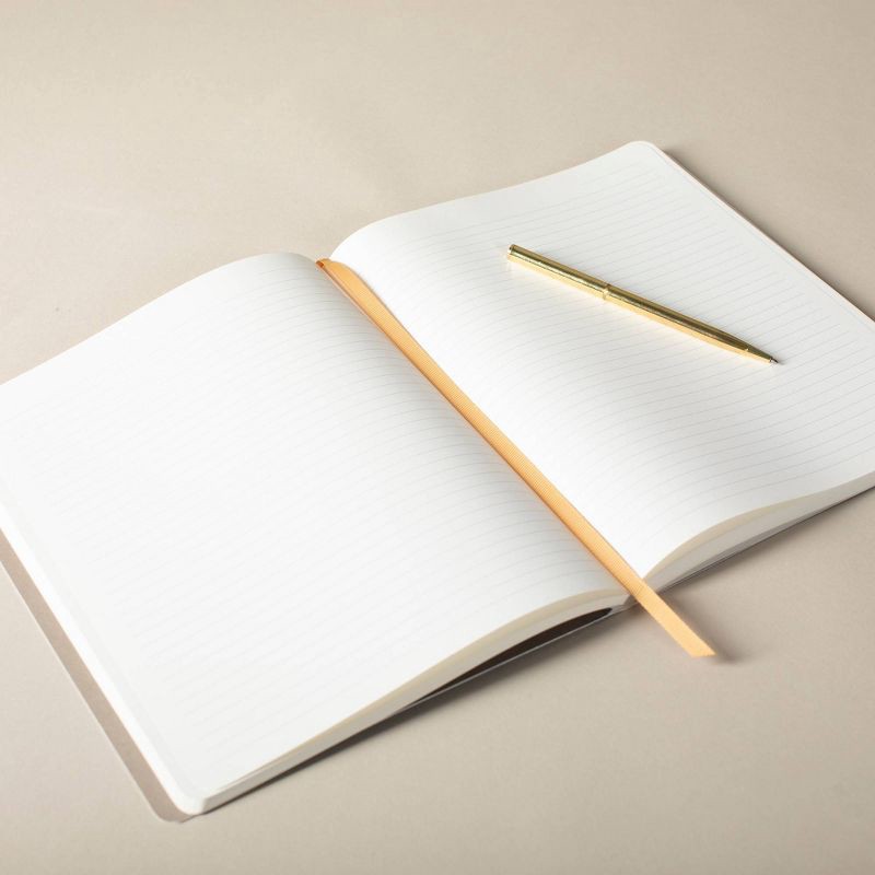 slide 4 of 5, Ruled Journal Large Classic Paperback New Beginnings - FRINGE: Lined Notebook for All Ages, 208 Pages, 7.5 x 9.5 Inches, 1 ct