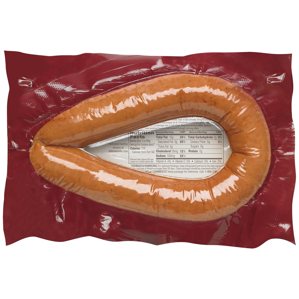 slide 2 of 2, Johnsonville Andouille Smoked Sausage, 13.5 oz