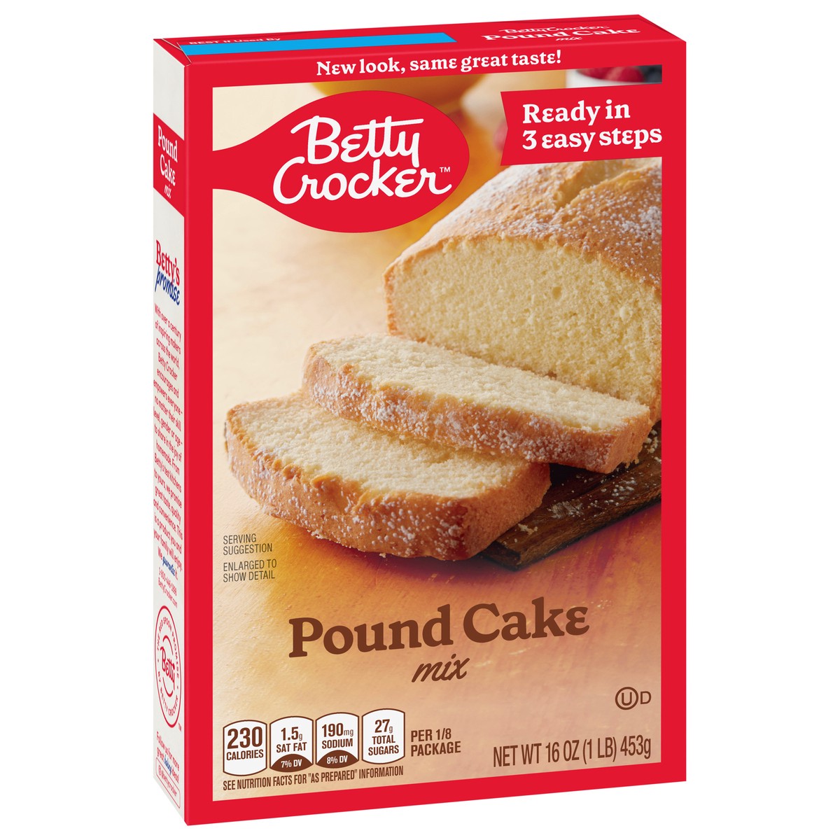 slide 2 of 9, Betty Crocker Pound Cake Mix, 16 oz. , 16 oz