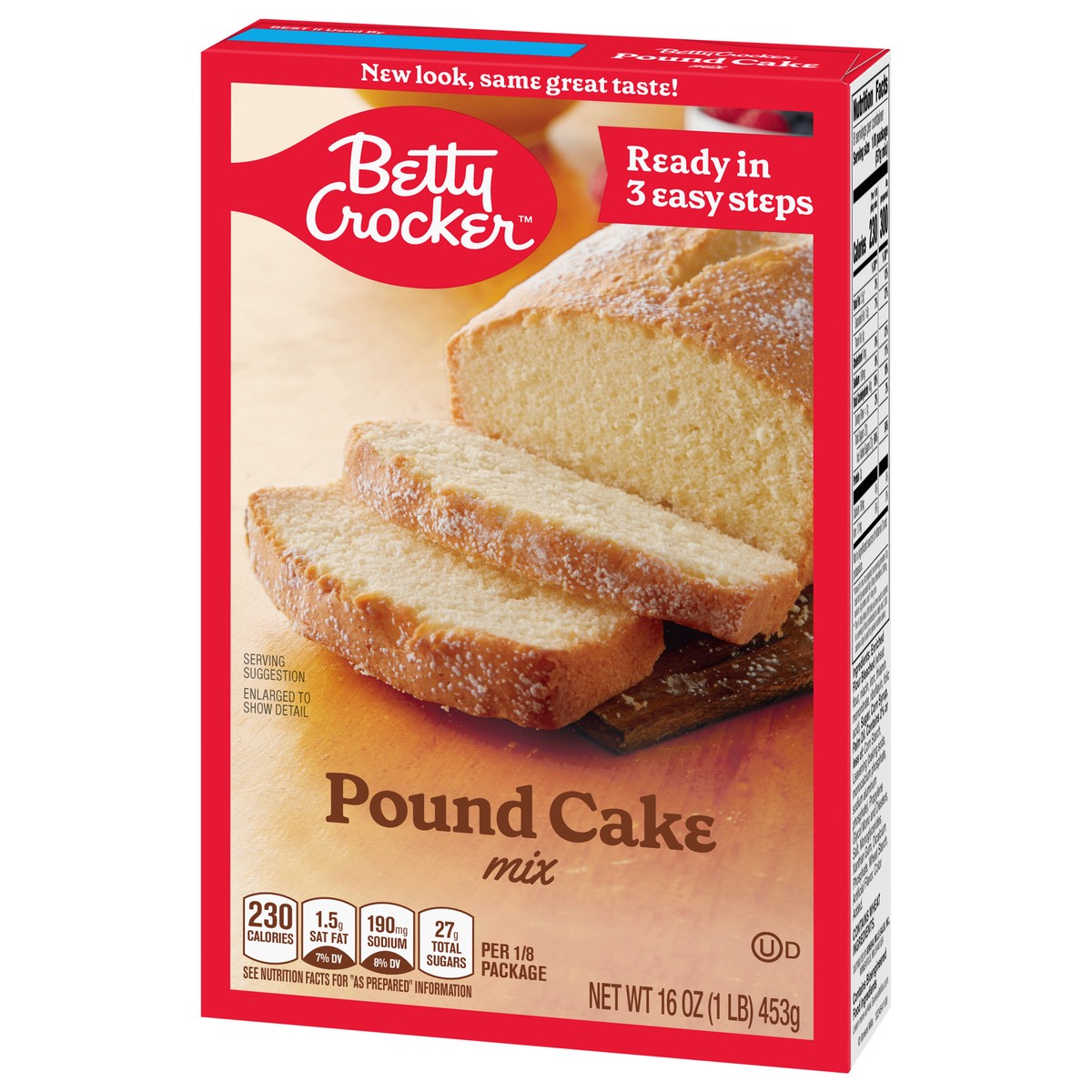 slide 3 of 9, Betty Crocker Pound Cake Mix, 16 oz. , 16 oz