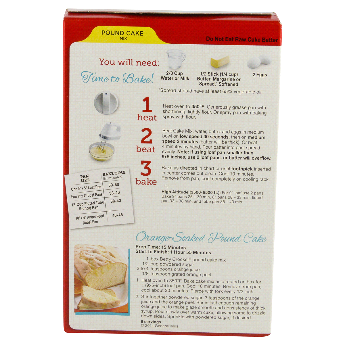 Betty Crocker Pound Cake Mix 16 Oz | Shipt