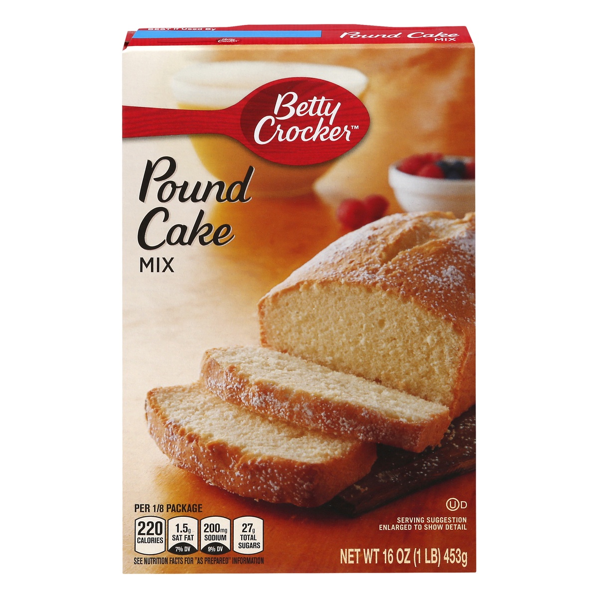 slide 1 of 1, Betty Crocker Pound Cake Mix 16 oz, 16 oz