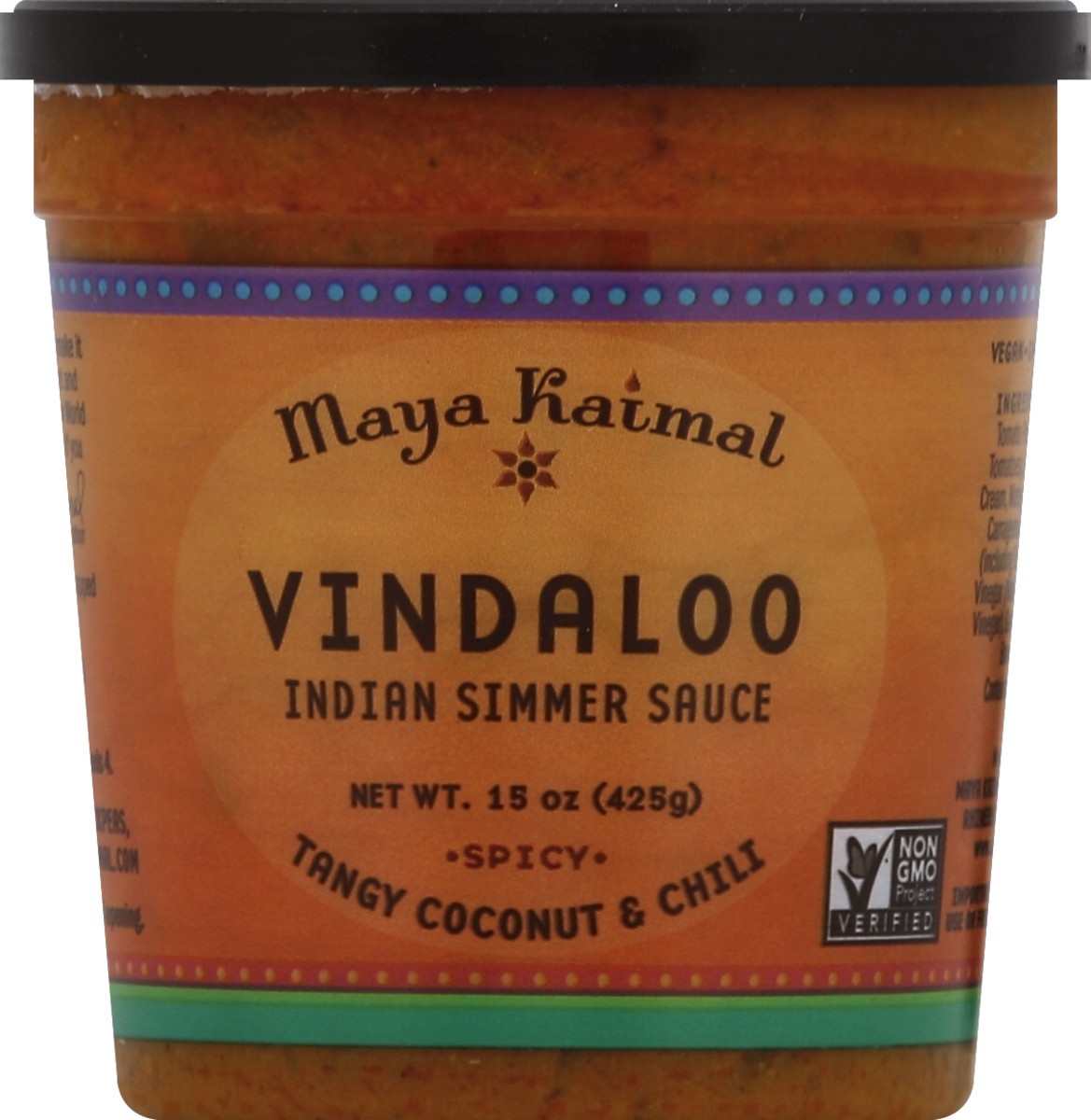 slide 3 of 3, Maya Kaimal Simmer Sauce 15 oz, 15 oz