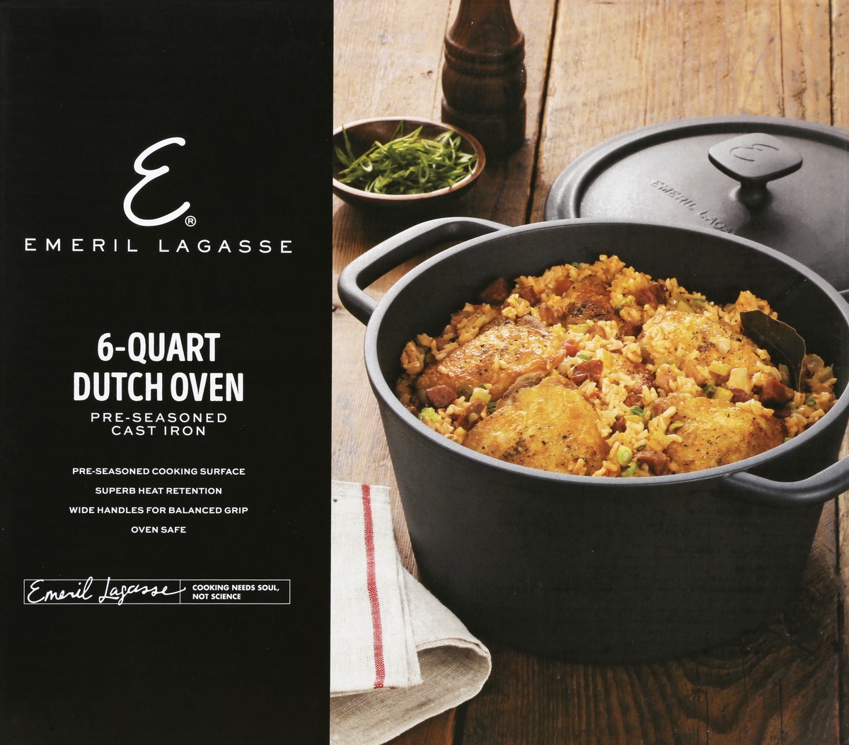 slide 7 of 8, Emeril Lagasse Dutch Oven 1 ea, 1 ct