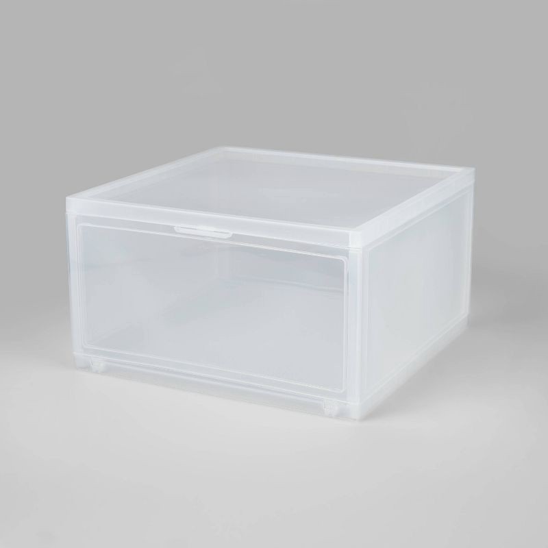 Wide Plastic Cabinet Shelf Clear - Brightroom™ - Yahoo Shopping
