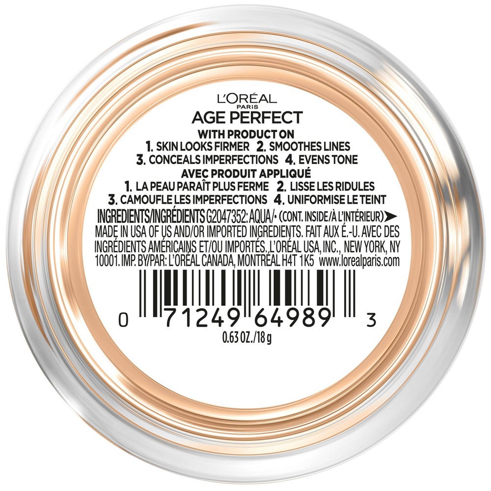 slide 2 of 7, L'Oreal Paris Age Perfect 4-in-1 Tinted Face Balm Foundation - Fair 20 - 0.63 fl oz, 0.63 fl oz