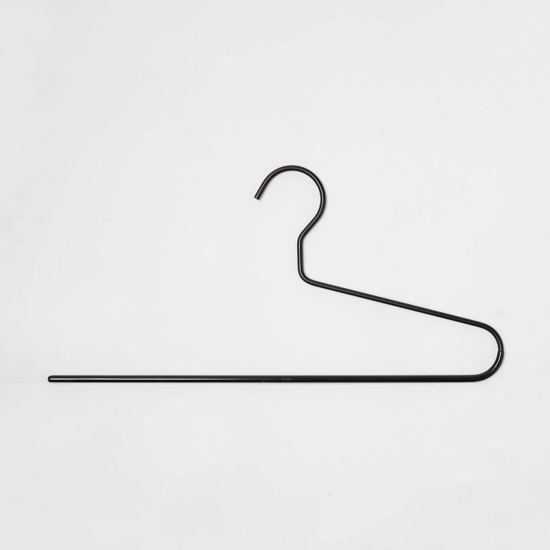 slide 3 of 4, 10pk Pant Hangers Black - Brightroom™, 10 ct