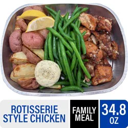 Deli Kitchen Rotisserie Style Chicken With Roasted Potatoes & Green Beans