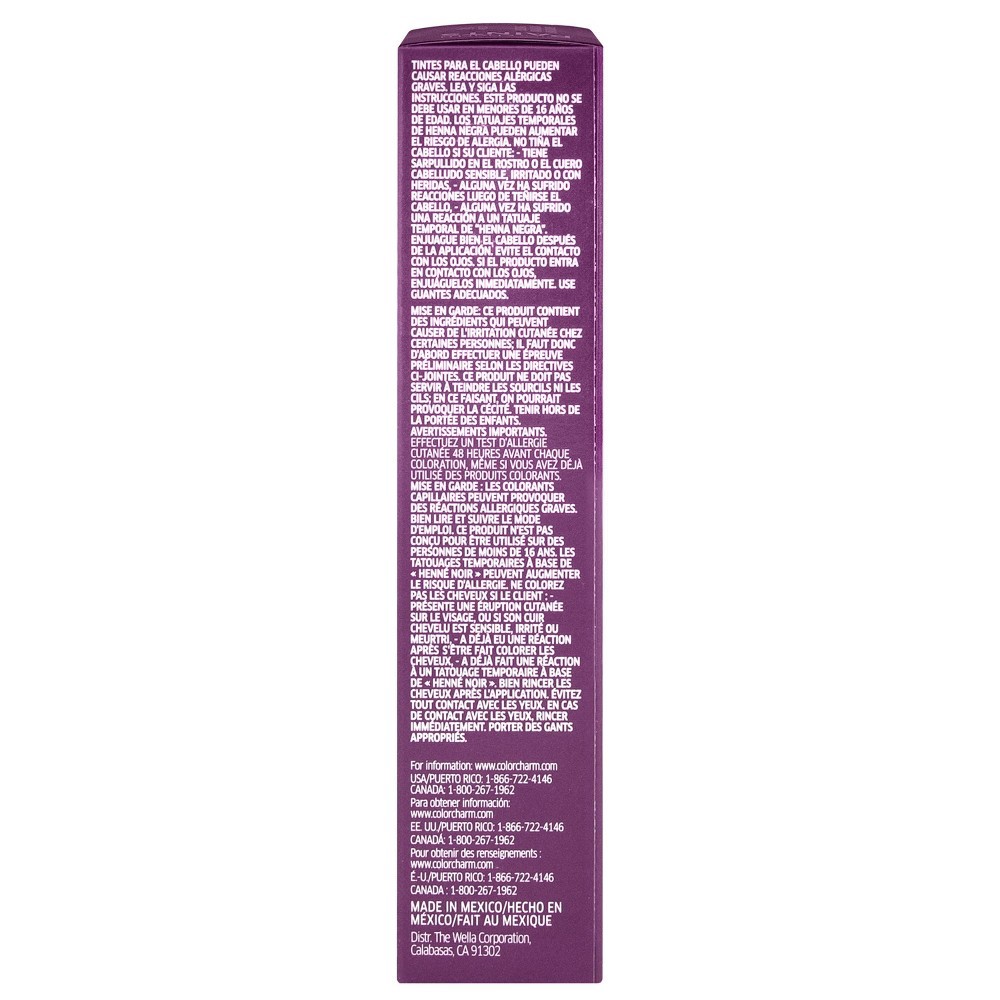 slide 4 of 8, Wella Color Charm Paints Semi-Perm Color - Wild Orchid, 1 ct