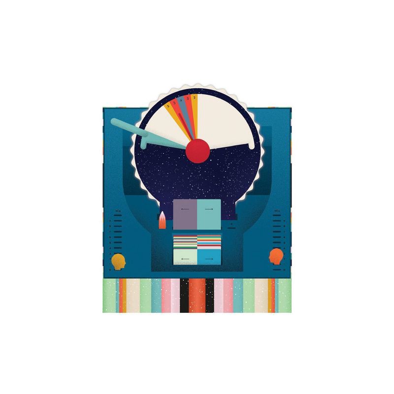 slide 3 of 4, Asmodee Wavelength Board Game: Creative Thinking Party Game, 2-12 Players, 30-45 Minutes Play, 1 ct