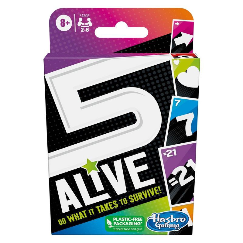 slide 1 of 1, Hasbro Gaming 5 Alive Card Game, 1 ct