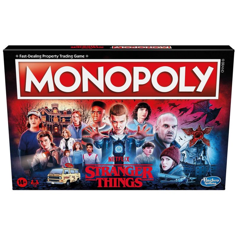 slide 1 of 1, Monopoly Board Game: Netflix Stranger Things Edition, 1 ct