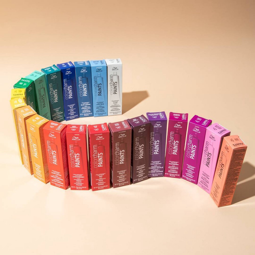 slide 8 of 8, Wella Color Charm Paints Semi-Perm Color - Blue, 1 ct