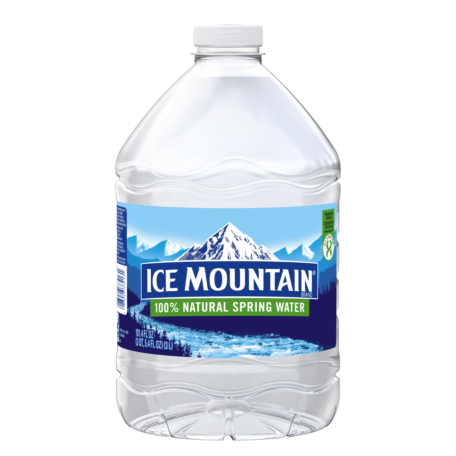 slide 1 of 2, ICE MOUNTAIN Brand 100% Natural Spring Water, plastic jug - 101.4 oz, 101.4 oz