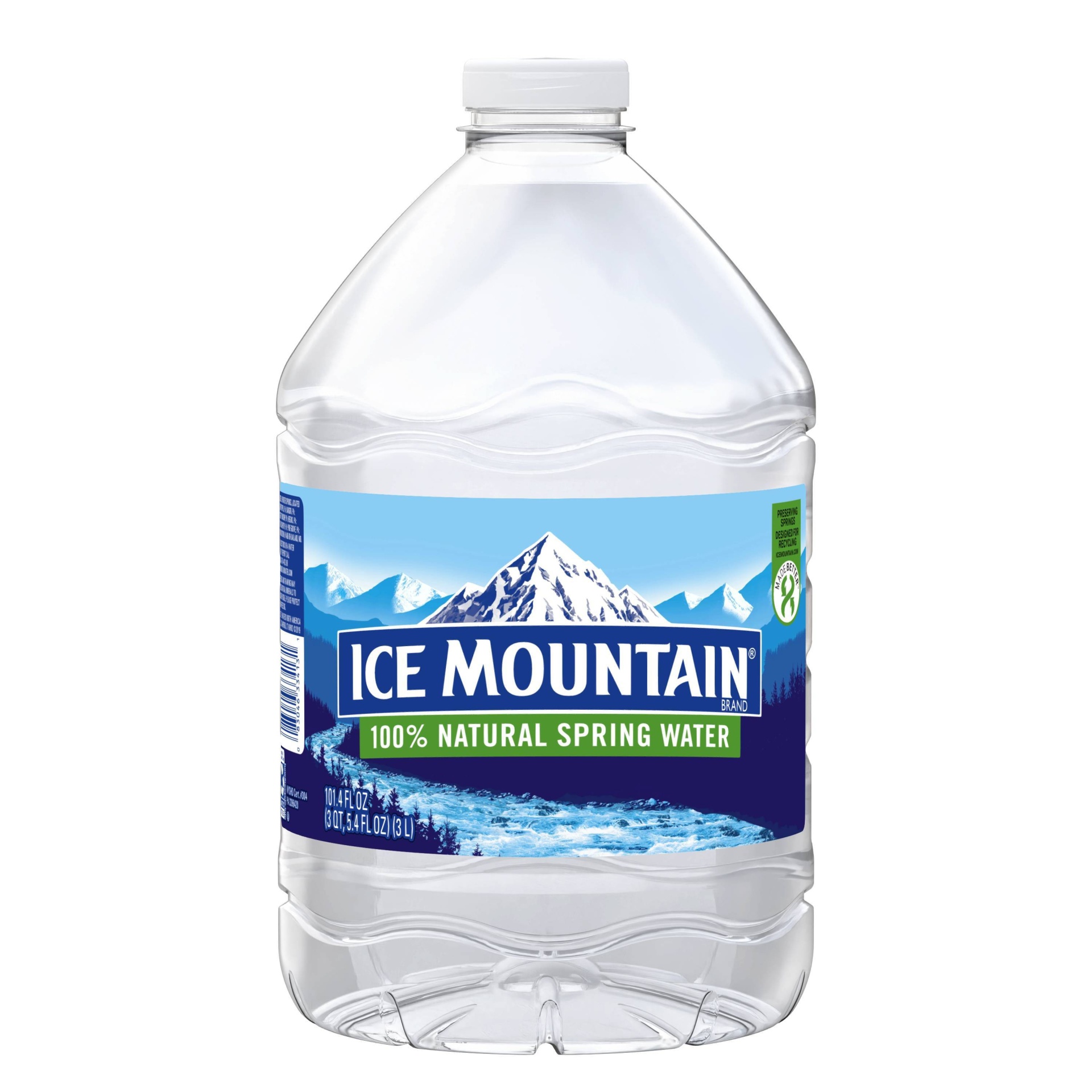 slide 1 of 6, Ice Mountain Brand 100% Natural Spring Water Plastic Jug, 101.4 oz