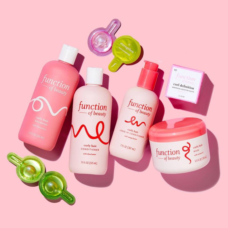 slide 3 of 4, Function of Beauty Curly Hair Mask Base with Coconut Oil - 6.5 fl oz, 6.5 fl oz